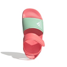 adidas Adilette Sandale (Klettverschluss) acidrot Badeschuhe Kinder